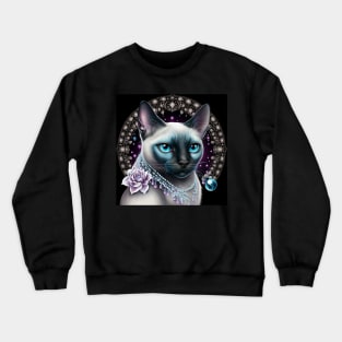 Dazzling Siamese Crewneck Sweatshirt